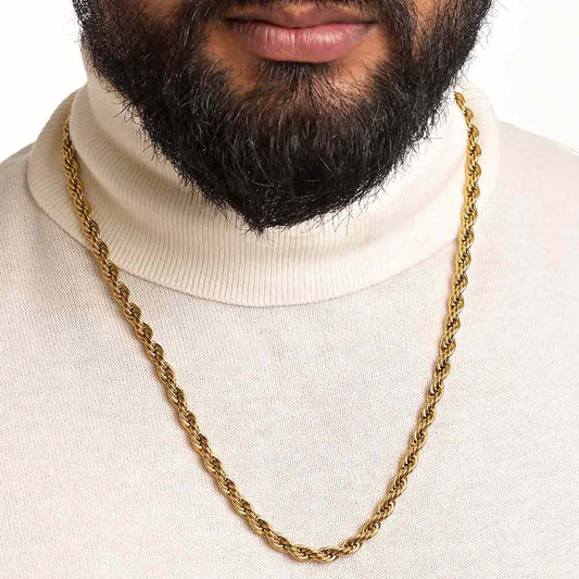 Mens Trending Lotus Chain With Free Gift