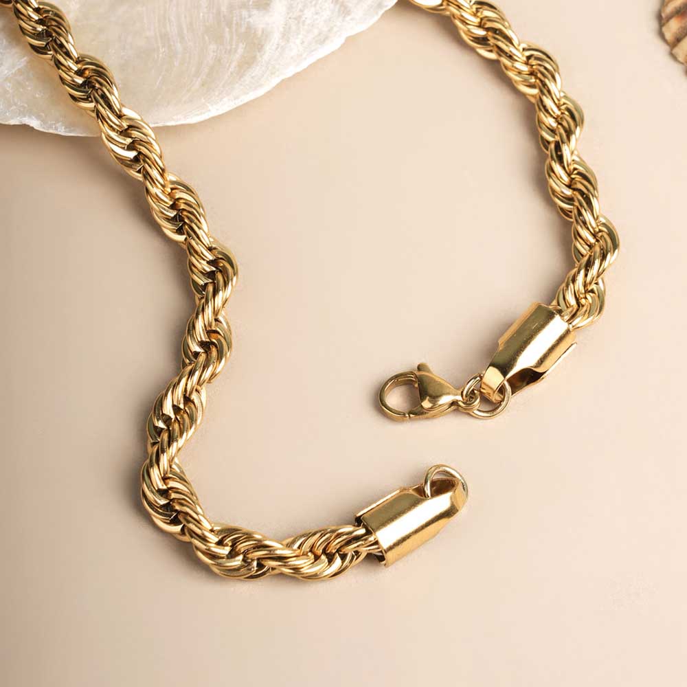 Mens Trending Lotus Chain With Free Gift