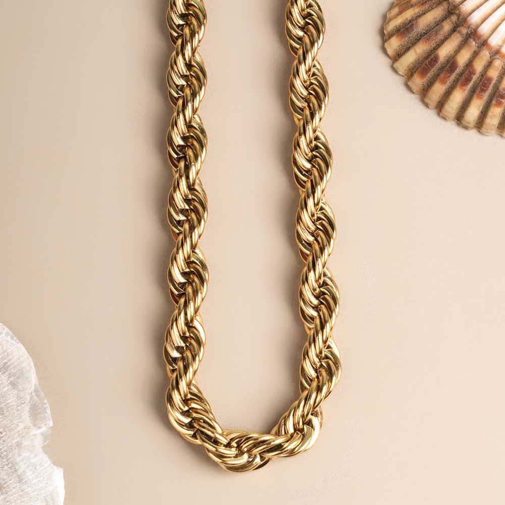 Mens Trending Lotus Chain With Free Gift