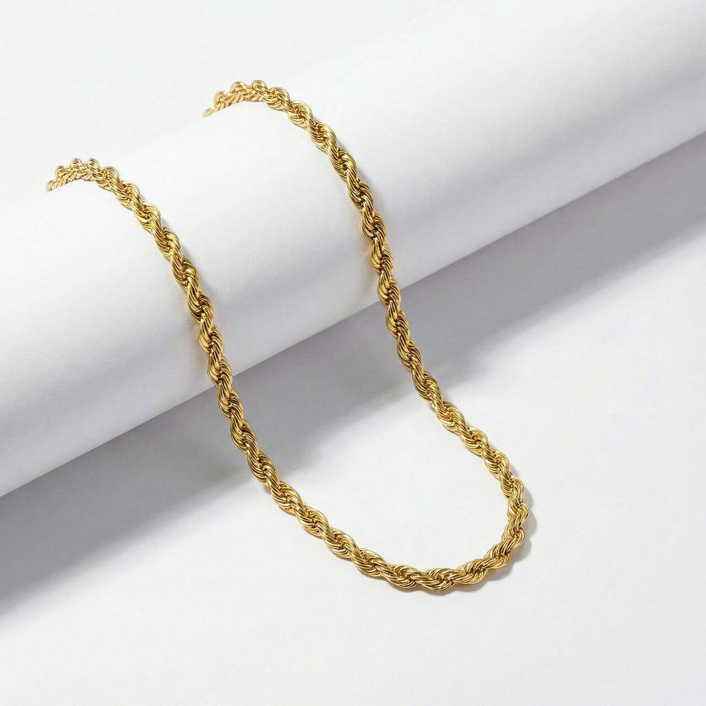 Mens Trending Lotus Chain With Free Gift