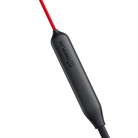 OnePlus Bullets Z2 Bluetooth Wireless in Ear Earphones with Mic, Bombastic Bass, 10 Mins Charge - 20 Hrs Music, 30 Hrs Battery Life (Acoustic Red)