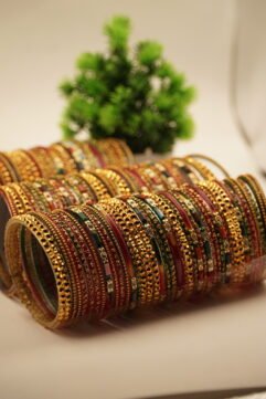Yellow Bangle Set (Buy 1 Set & Get 2 Sets Free)